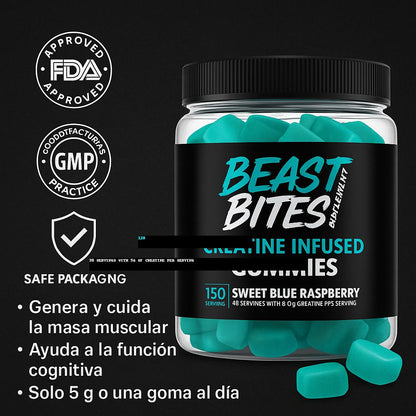 GOMITAS CREATINA SABOR BRUTAL FUERZA REAL